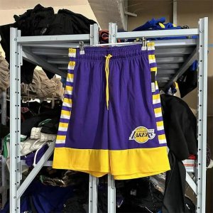 NBA Los Angeles Lakers shorts 2024-25 Violet